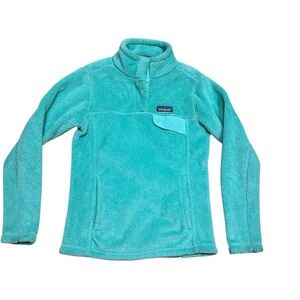 Patagonia® Worn Wear Women’s Re-Tool Snap-T® Pullover XS Bend Blue Strait X Dye
